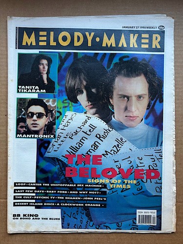 Beloved melody maker magazine - beloved,