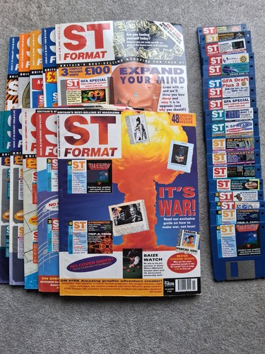 Atari format magazines - atari,
