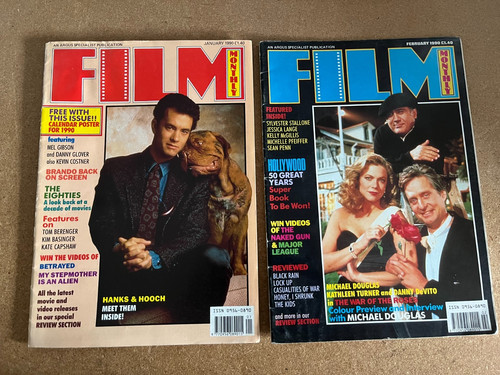 1990 film monthly - x, 1990's