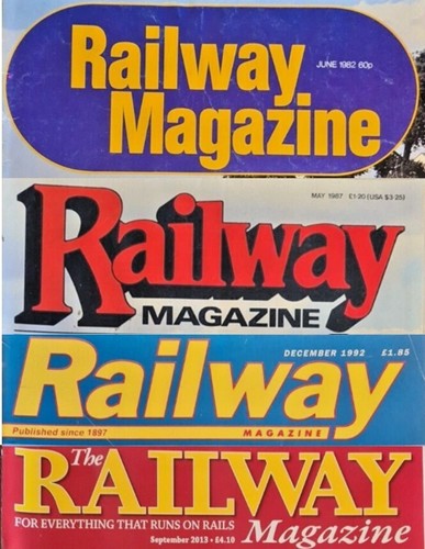 Railway magazine 1981 2015 - 1981,