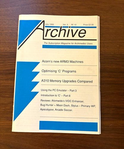 Archive magazine vol - 3, issue