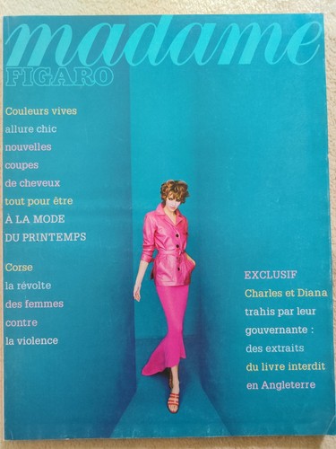 Madame figaro april 1996 - madame,