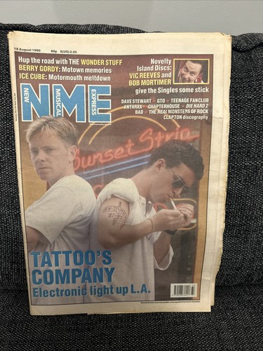 Nme magazine 1990 august - nme,