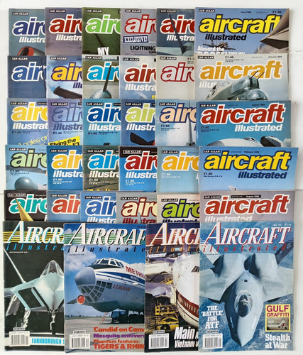 Aircraft illustrated magazine - illustrated,