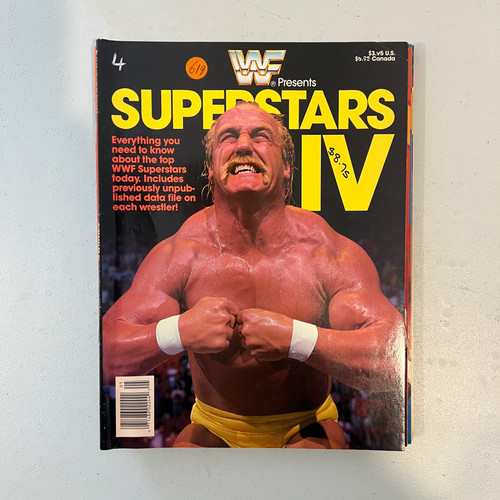 Superstars wwf wwe - wwe, magazine