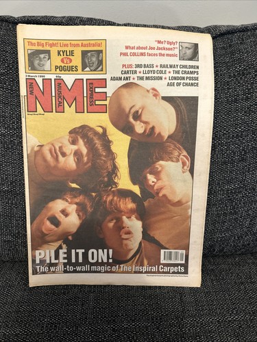 Nme magazine 1990 march - magazine,