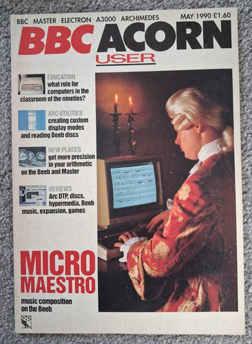 Bbc acorn user magazine issue - user,