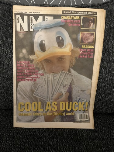 Nme magazine 1990 - magazine, september-