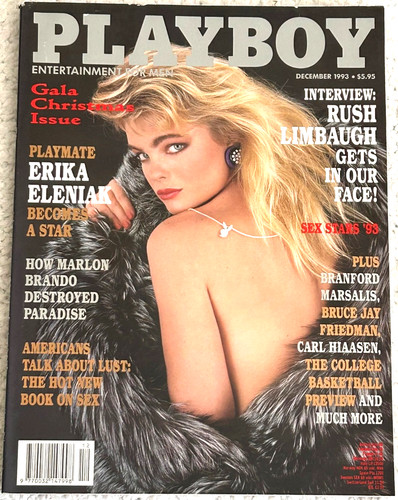 Playboy magazine dec - magazine, 1993.