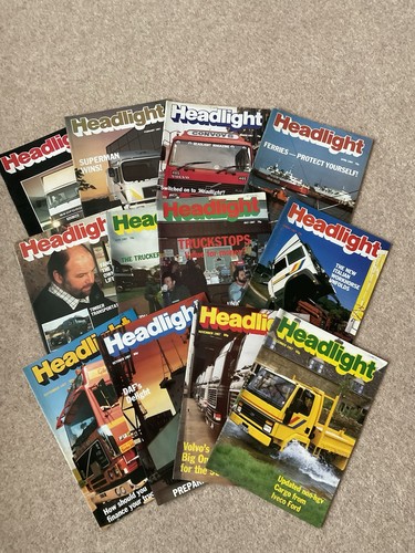 Headlight illustrated trucks - illustrated, &