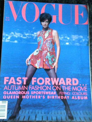 Vogue august 1990 lovely - vogue,