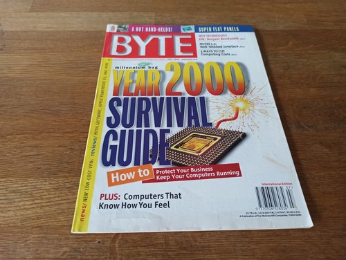 Byte computer magazine 1990 - magazine,