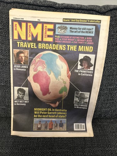 Nme magazine 1990 - magazine, -march