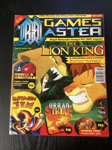 Games master magazine issue - games,