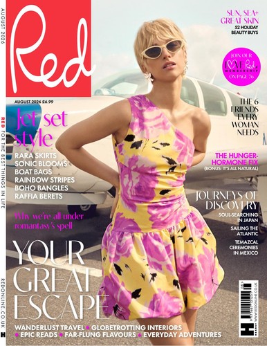 Red magazine compact size - compact,