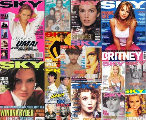 Sky magazine 1987 2000 - sky,