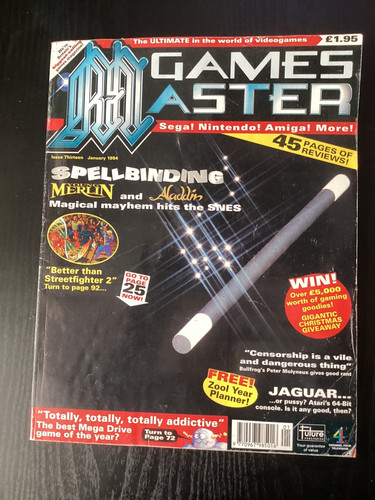 Games master magazine issue - master,