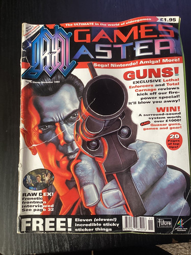 Games master magazine issue - games,