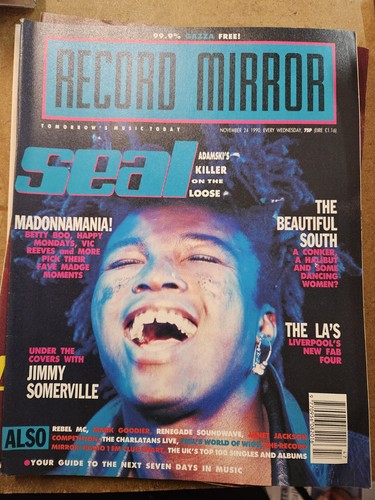 Record mirror pop magazine - record,