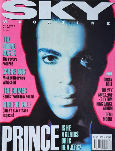 Sky magazine july 1990 - sky,