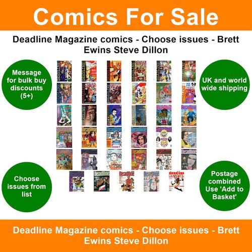 Deadline magazine comics - magazine,