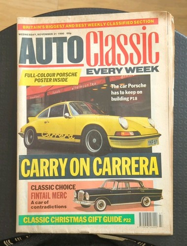 Auto classic magazine november - auto,