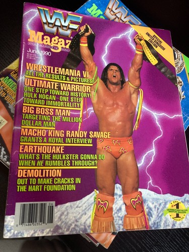 Wwf wwe magazine - magazine, june