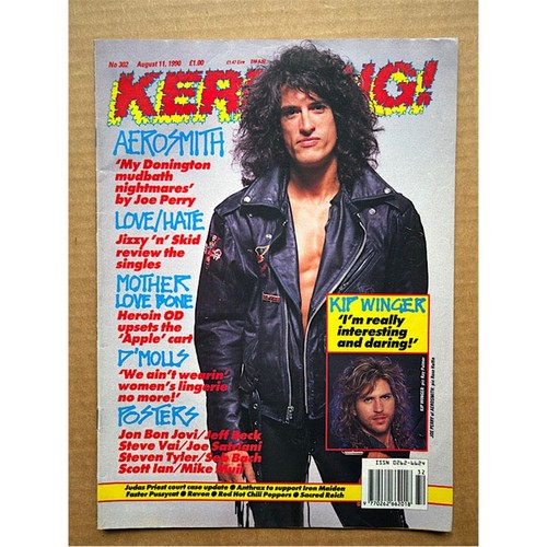 Aerosmith kerrang 302 - aerosmith,
