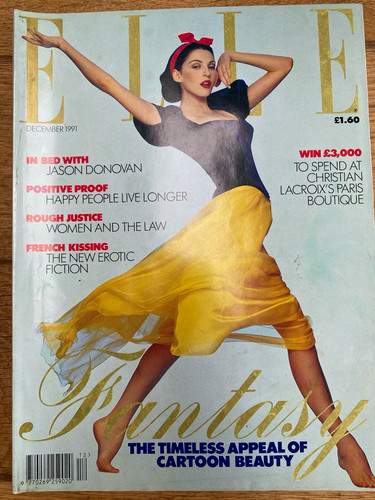 Elle magazine december 1991 - magazine,