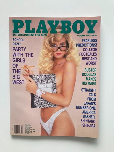 Playboy magazine october 1990 - october,