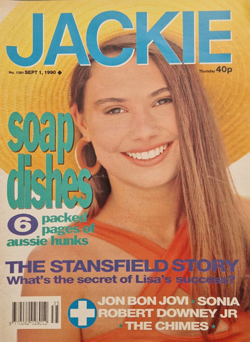Jackie magazine sept 1990 - sept,