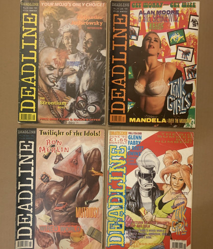Deadline comic magazines - /,