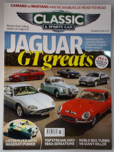 Classic sports car magazine - sports,