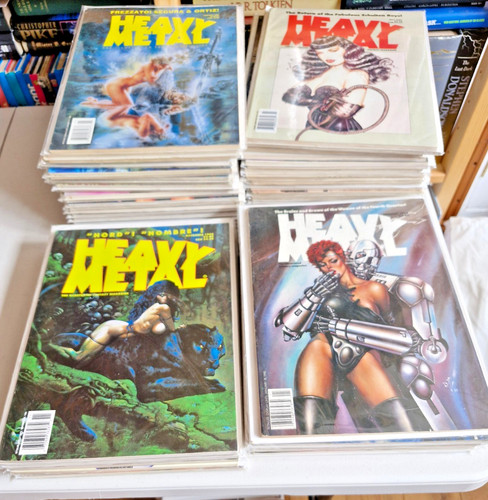 Heavy metal fantasy magazine - heavy,