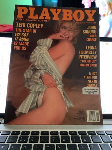 Playboy magazine november 1990 - magazine,