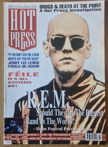 Hot press magazine - magazine, u2