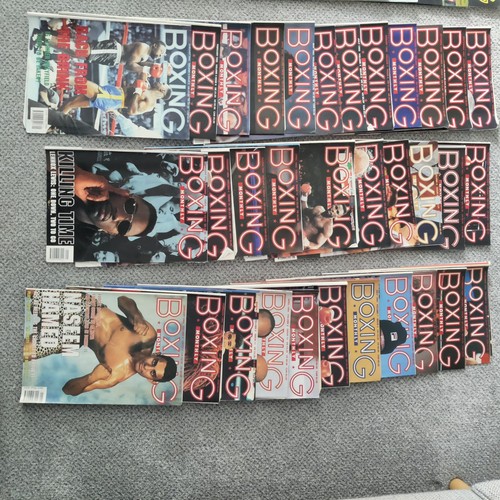 Boxing magazines 1990 1994 - boxing, to