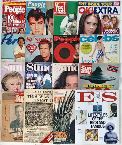 Various colour supplement - various,