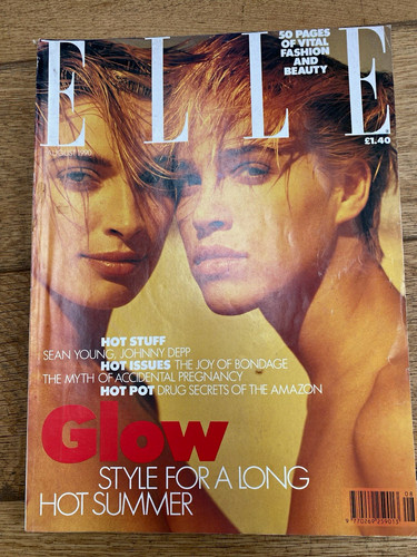 Elle magazine august 1990 - august,