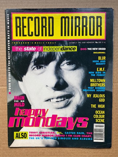 Happy mondays record mirror - mondays,