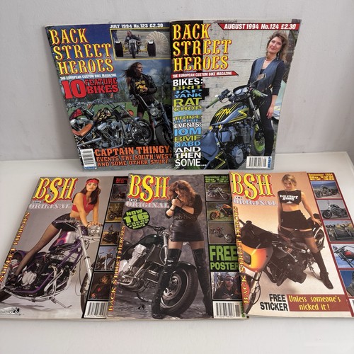 Bsh magazines vintage 1990s - magazines,