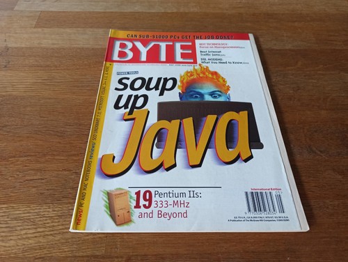 Byte computer magazine - byte,